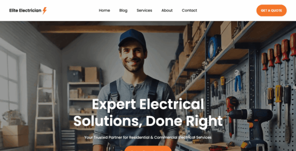 Elite Electrician (WordPress)