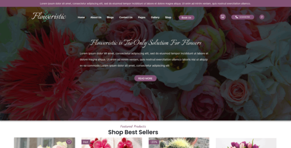 Elite Florist (WordPress)