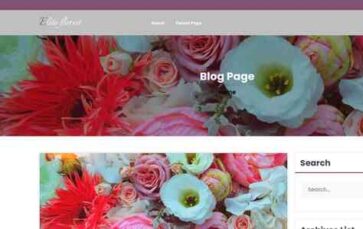 Elite Florist (screenshot desktop)