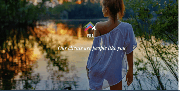 Ella Parallax One Page (WordPress)