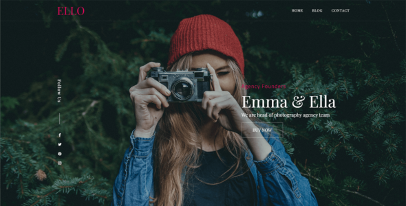 Ello Lite Photography (WordPress)