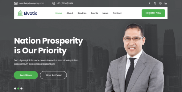 Elvotix FSE (WordPress)
