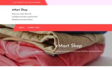 Screenshot Desktop eMart Shop (screenshot desktop)
