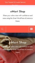 Screenshot Mobile eMart Shop (screenshot mobile)