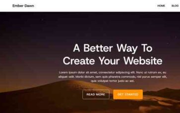 Ember Dawn (screenshot desktop)