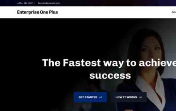 Enterprise One Plus (screenshot desktop)