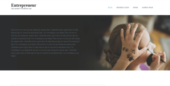 Entrepreneur Lite (WordPress)