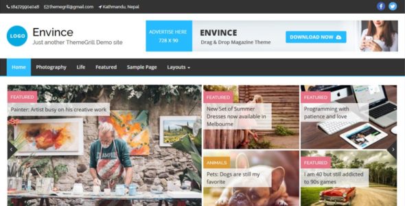 Envince (WordPress)