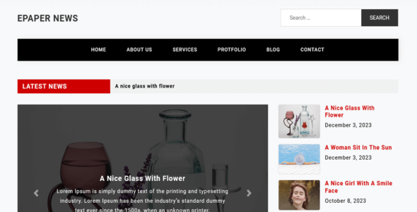 Epaper News (WordPress)