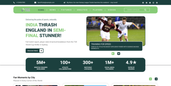Esports Blog (WordPress)