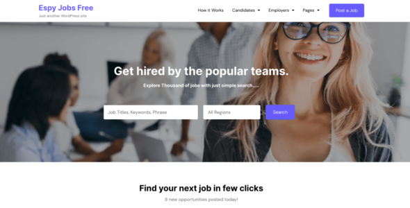 Espy Jobs (WordPress)