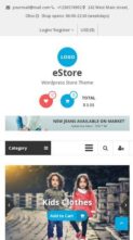 Estore (screenshot mobile)
