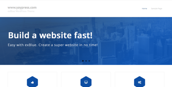 exBlue (WordPress)