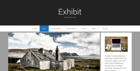Exhibit (GeneratePress)
