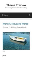 Exhibit (GeneratePress) - (screenshot mobile)