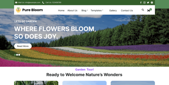 Exotic Plant Store (WordPress)