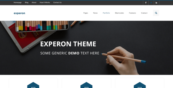 Experon Boxed (WordPress)