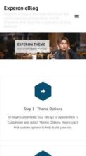 Experon eBlog (screenshot mobile)