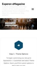 Experon eMagazine (screenshot mobile)