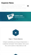 Experon News (screenshot mobile)