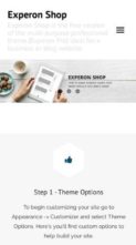 Experon Shop (screenshot mobile)