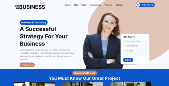 Expert Business Advisor (WordPress)