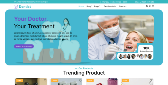 Expert Dental Specialist (WordPress)