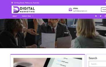 Expert Digital Agency (screenshot desktop)
