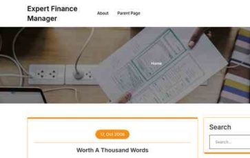 Expert Finance Manager (screenshot desktop)