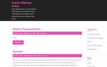 Expert Makeup Artist (screenshot desktop)