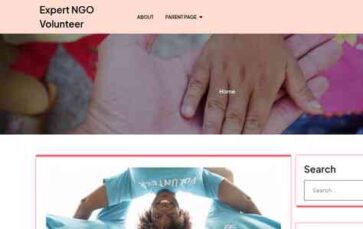 Expert NGO Volunteer (screenshot desktop)