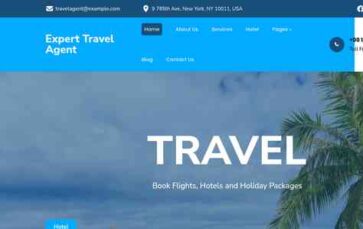 Expert Travel Agent (screenshot desktop)