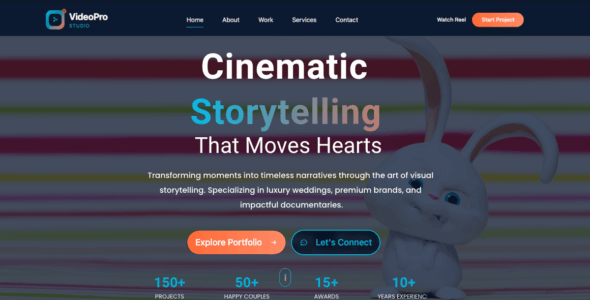 Expert Videographer Studio (WordPress)