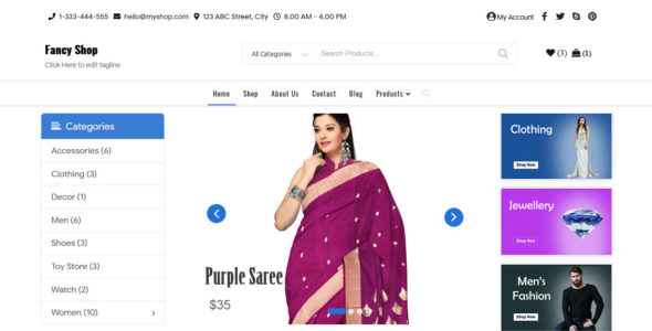 Fancy Shop (WordPress)