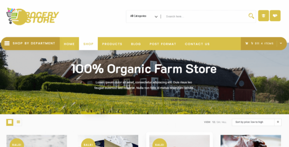 Farm Store (WordPress)