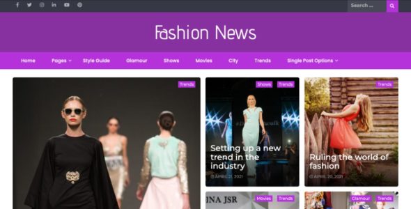 Fashion News (WordPress)