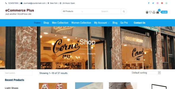 Fast Storefront (WordPress)