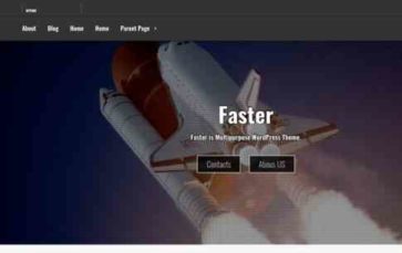 Faster (SEOS Themes) - (screenshot desktop)