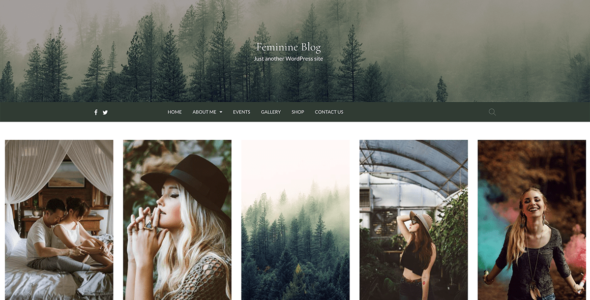 Feminine Blog (WordPress)