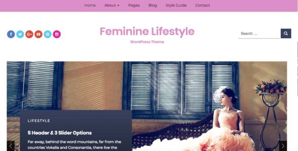 Feminine Lifestyle (WordPress)