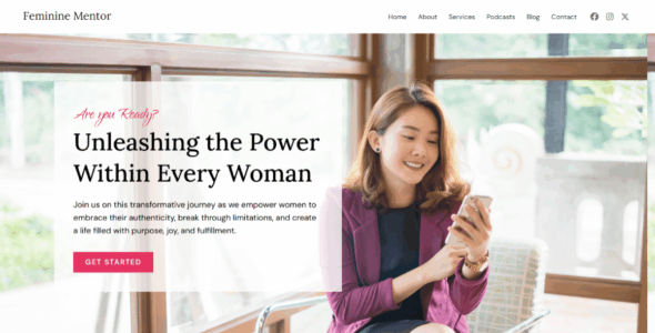 Feminine Mentor (WordPress)