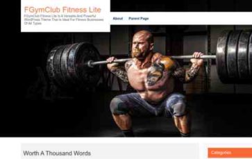 FGymClub Fitness Lite (screenshot desktop)