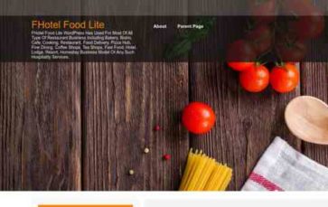 FHotel Food Lite (screenshot desktop)