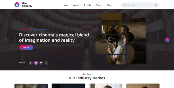 Film Celebrity (WordPress)