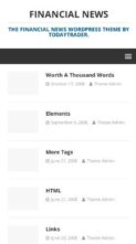 Financial News (screenshot mobile)