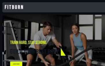 Fitburn (screenshot desktop)