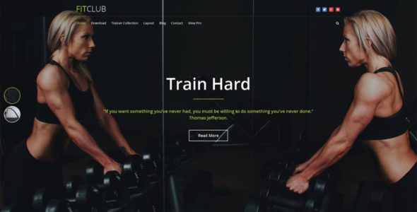 Fitclub (WordPress)