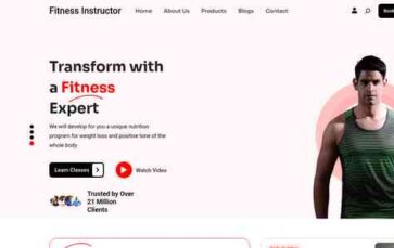 Fitness Instructor (screenshot desktop)