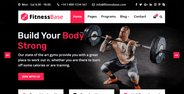 FitnessBase (WordPress)