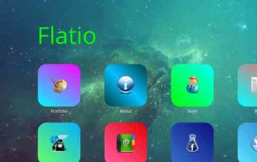 Screenshot Desktop Flatio (screenshot desktop)